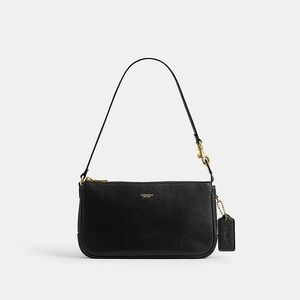 Coach Plaza Small Leather Slim Shoulder Bag